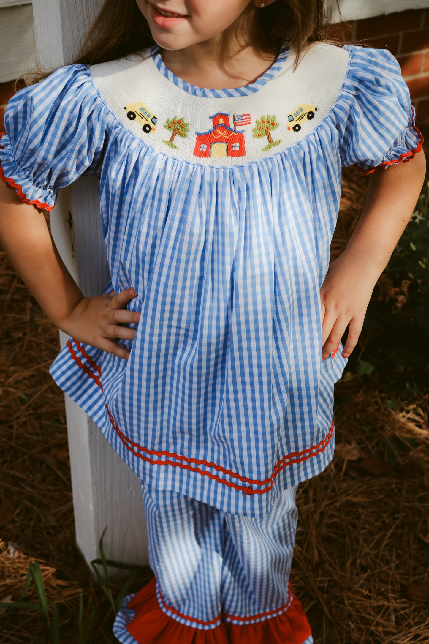 The Little Red Schoolhouse Girls Two-piece